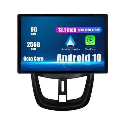 ZERTRAN Android Radio 13.1" Car Stereo Autoradio Navigation Headunit Multimedia Player GPS Touchscreen RDS DSP BT WiFi Carplay Replacement for Peugeot 207, if Applicable