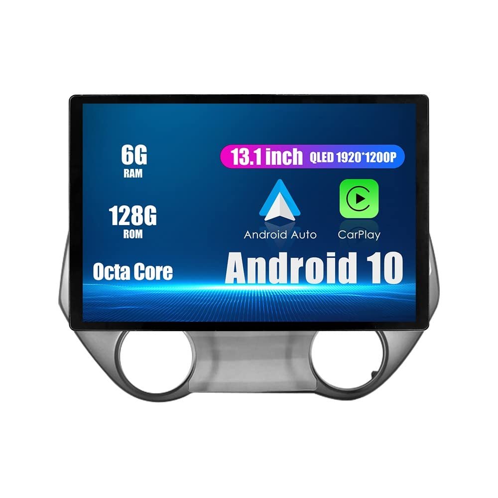 ZERTRAN Android Radio 13.1" Car Stereo Autoradio Navigation Headunit Multimedia Player GPS Touchscreen RDS DSP BT WiFi Carplay Replacement for Hyundai I20 2008-2013, if Applicable