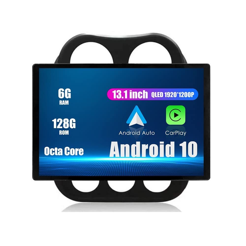 ZERTRAN Android Radio 13.1" Car Stereo Autoradio Navigation Headunit Multimedia Player GPS Touchscreen RDS DSP BT WiFi Carplay Replacement for Jeep Compass Patriot 2010-2016, if Applicable