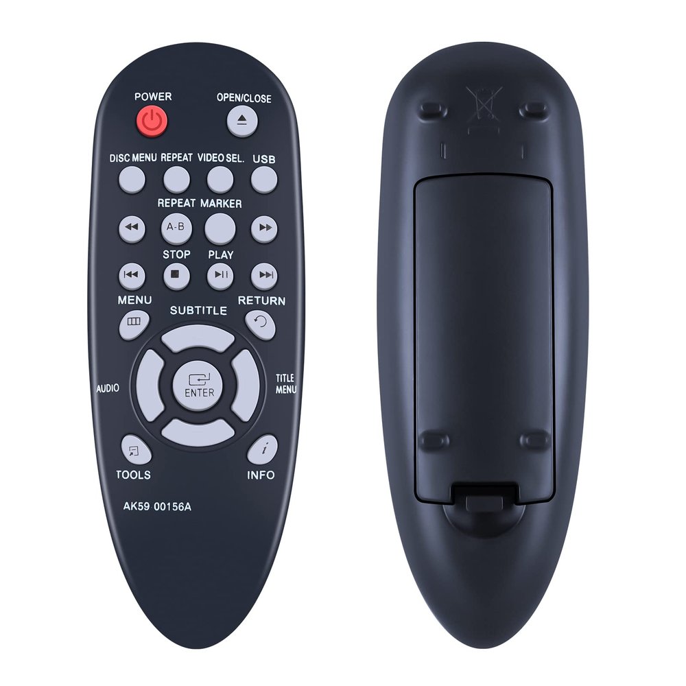 AK59-00156A Replacement Remote Control Compatible for Samsung DVD Player DVD-E370 DVD-E365 DVD-E360/XU DVD-E360/ZA DVD-E360K DVD-E360 DVD-E350