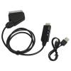 CCYLEZ Dual Interface SCART to HD Multimedia Interface Converter, 1080P 60Hz, 720P 60Hz, Advanced Processing Technology Portable USB Powered Multimedia Interface Adapter view 1