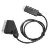 CCYLEZ Dual Interface SCART to HD Multimedia Interface Converter, 1080P 60Hz, 720P 60Hz, Advanced Processing Technology Portable USB Powered Multimedia Interface Adapter view 3
