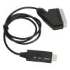 CCYLEZ Dual Interface SCART to HD Multimedia Interface Converter, 1080P 60Hz, 720P 60Hz, Advanced Processing Technology Portable USB Powered Multimedia Interface Adapter view 4