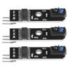 3pcs Infrared Reflection Tracking Sensor Module 1 Channel Smart Car Black White Line Detection view 1