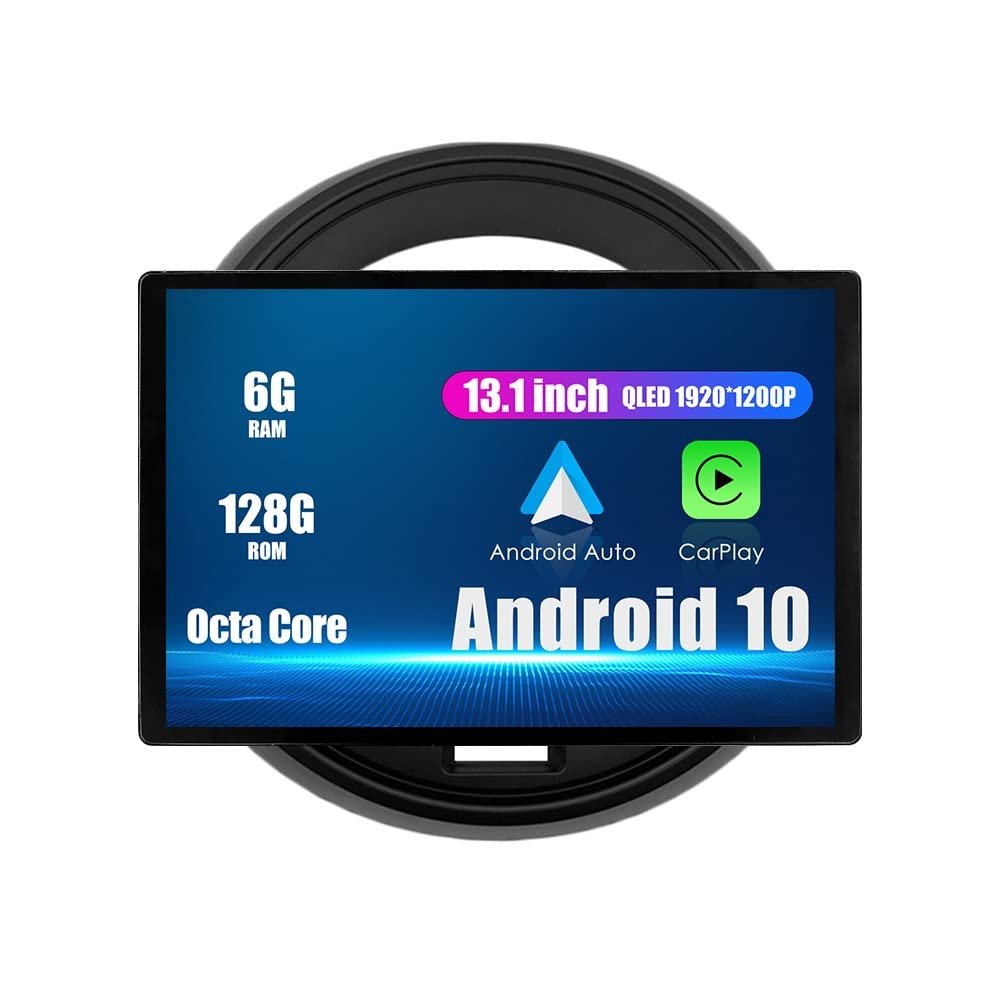 ZERTRAN Android Radio 13.1" Car Stereo Autoradio Navigation Headunit Multimedia Player GPS Touchscreen RDS DSP BT WiFi Carplay Replacement for Suzuki Spresso, if Applicable