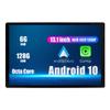 Android Radio 13.1" Car Stereo Autoradio Navigation Headunit Multimedia Player GPS Touchscreen RDS DSP BT WiFi Carplay Replacement for SsangYong Tivoli Tivolan 15-21,if Applicable view 1
