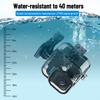 Waterproof Housing Case for GoPro Hero11Black Mini,131ft/45M Diving Protective Housing Shell for Hero 11 Black Mini Action Camera Underwater Dive Case Shell with Mount & Thumbscrew view 3