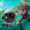 Waterproof Housing Case for GoPro Hero11Black Mini,131ft/45M Diving Protective Housing Shell for Hero 11 Black Mini Action Camera Underwater Dive Case Shell with Mount & Thumbscrew view 4
