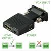 GXMRHWY VGA Male to HDMI Female Audio Video Adapter Converter Black view 4