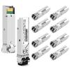 OPSTRAN 1000BASE-SX SFP Optical Transceiver Module Compatible with Fortinet FN-TRAN-SX FG-TRAN-SX FR-TRAN-SX 850nm 550m DDM Duplex LC MMF 10pcs/Pack view 1