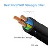 3 Prong Coiled Spiral Power Cord YACSEJAO 18AWG Coiled Spiral NEMA 5-15P Up Angle to C13 AC Power Cable for Computer Plasma TV Printer Monitor (5-15P Up Angle to C13 Left Angle) view 4