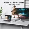 Selore&S-Global USB-C to Dual Displayport Adapter + Docking Station Multiple Monitor Power view 4