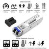 OPSTRAN 1000BASE-LX/LH SFP Optical Transceiver Module Compatible with Palo Alto Networks PAN-SFP-LX/LH 1G SFP 1310nm 20km DDM Duplex LC SMF 4 Pack view 2