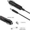 DKKPIA Car DC Adapter for Uniden BC-600XLT BC600XLT BCD-996T UBCD996T BCD996T BCD996XT BC-996XT BC760XLT BC-760XLT BC355C BC-355C BC355N BC-355N Digital Mobile Radio Scanner 13.8VDC Charger view 2