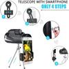 QIYUDS Monocular Telescope, 12x50 High Definition Monocular Telescope and Quick Phone Holder Waterproof Monocular,for Wildlife Bird Watching Hunting Camping Travel Secenery view 3