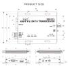 SX1268 433Mhz LoRa Modem Wireless Transceiver 30dBm 10Km Long Range RS232 RS485 Relay Networking RSSI E90-DTU(400SL30) view 4