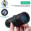 QIYUDS Monocular Telescope,Monocular Telescope with Smartphone Holder & Tripod 80X100 High Definition HD Waterproof monocular Binoculars for Bird Watching Camping Wildlife Hiking Travel Monocular Tele view 4