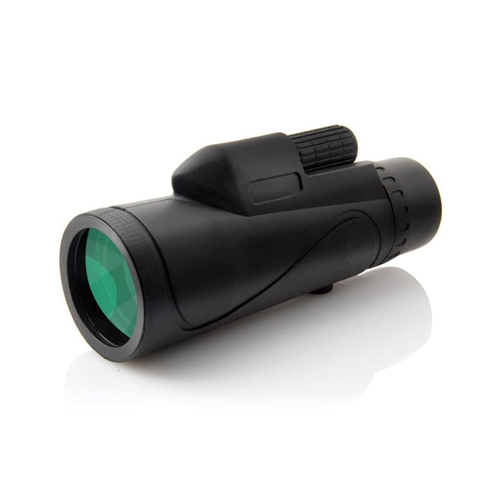 QIYUDS High Definition Monocular Telescope and Phone Holder,40X60 Waterproof and Fog-Proof,for Wildlife Bird Watching Hunting Camping Travel Secenery