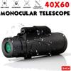 QIYUDS High Definition Monocular Telescope and Phone Holder,40X60 Waterproof and Fog-Proof,for Wildlife Bird Watching Hunting Camping Travel Secenery view 4