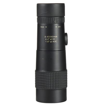 QIYUDS Monocular Telescope,Waterproof Fogproof Night Vision Monocular with Smartphone Holder and Tripod Perfect for Watching, Hunting