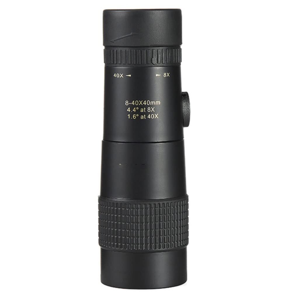 QIYUDS Monocular Telescope,Waterproof Fogproof Night Vision Monocular with Smartphone Holder and Tripod Perfect for Watching, Hunting