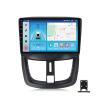 ZEARLY Double Din Car Stereo with Bluetooth 9 Inch Touchscreen Car Audio Receiver with Backup Camera, GPS, Mirror Link/Carplay/Android Auto, FM/AM RDS Car Radio for Peugeot 207 2006-2015,M500s view 1