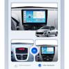 ZEARLY Double Din Car Stereo with Bluetooth 9 Inch Touchscreen Car Audio Receiver with Backup Camera, GPS, Mirror Link/Carplay/Android Auto, FM/AM RDS Car Radio for Peugeot 207 2006-2015,M500s view 2