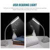 Mobestech Book Reading Light Computer Desk Lamp USB Gooseneck Lamp Bedside Reading Lamp Bedside Night Light USB Bedside Lamp Computer Desk Light Gooseneck Reading Lamp view 3