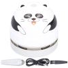 OUKENS Vacuum Cleaner, Portable Cute Animal Design Desktop Mini Vacuum Cleaner USB Charging Mini Dust Catcher for Cleaning Eraser Crumbs Hairs Computer(Panda) view 4