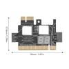Motherboard Test Card Kit Post Test Analyzer for Laptop and PC Motherboard Diagnostic Adapter Card view 2