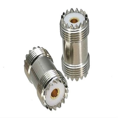 Artemisia 1Pcs Adapter UHF PL259 SO239 to UHF/N Male Plug & Female Jack Straight & Right Angle & Flange & T Type RF Coaxial Connector (Color : Type 2-1pcs)