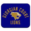Georgian Court University Lions Logo Low Profile Thin Mouse Pad Mousepad view 1