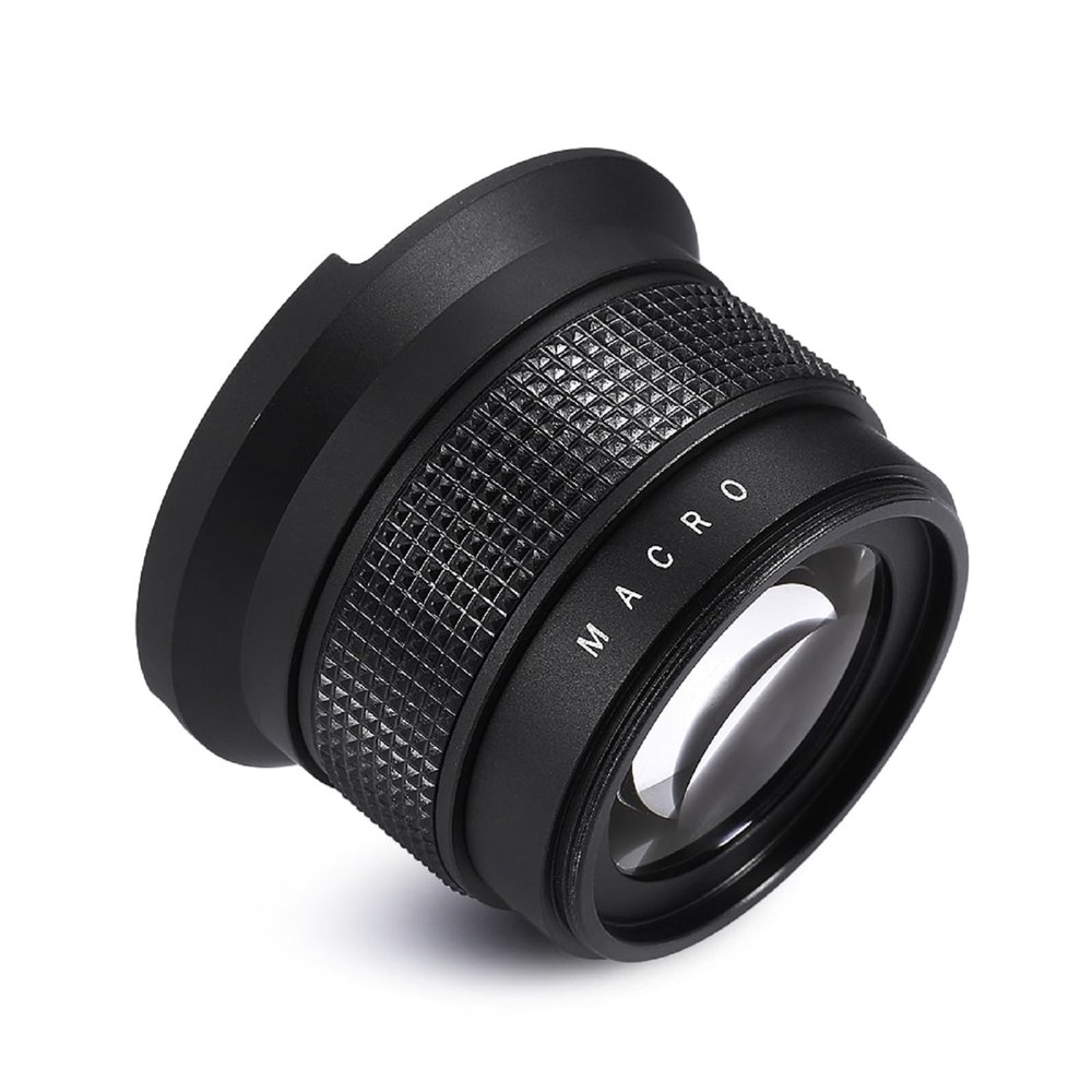 58MM 0.35X Detachable Camera Macro Fisheye Lens Multi-Coated Wide Angle Replacement for Canon SLR DSLR Spare Part