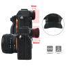 MOUDOAUER Soft Silicone Long Camera Eyecup Eyepiece Viewfinder Protector Replacement Spare Parts for Sony A1 Alpha 1 ILCE-1 Replaces FDA-EP19 Eye Cup Spare Part view 4