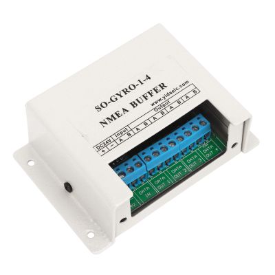 Isolating Buffer for NMEA Buffer Box for NMEA Buffer 1 in 4 Out Marine Serial Line Splitter Isolating Buffer Converter Interface for 24V Circuit Systems