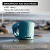 Sony SRS-XB100 Wireless Bluetooth Portable Lightweight Super-Compact Travel Speaker, Durable IP67 Waterproof & Dustproof Shower Speaker, 16 Hour Battery, Versatile Strap, & Hands-free Calling, Orange view 4