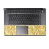 MightySkins Glossy Glitter Skin Compatible with Alienware M17 R5 (2022) Full Wrap Kit - Golden Croc | Protective, Durable High-Gloss Glitter Finish | Easy to Apply & Change Styles | Made in The USA view 2
