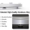 ESOYAWE Turntable Bearing 5 8 10 12 14 16 18 20 24 28 32 40inch Heavy Duty Aluminium Alloy Aluminum Swivel Base Bearing, Non Slip Lazy Susan Turntable Bearing, for Table, TV Monitor, Sculpture view 3