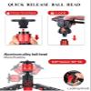 IFOOTAGE Tripod CB3 BASE, Aluminum Table Top Mini Tripod Low Profile Base with 3/8" and 1/4" Quick Release Plate, Payload 17.6lbs view 4