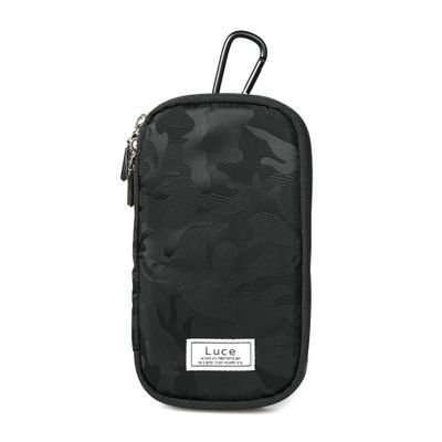 Kenko AOC-LU1FC8 BKCF Filter Case, LUCE Filter Case, Holds 8 Pieces, Fits Up to 3.2 inches (82 mm), Carabiner Included, Black, Camouflage Pattern