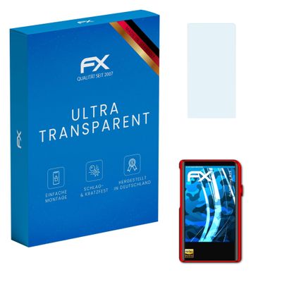 atFoliX Screen Protection Film compatible with Shanling M2X Screen Protector, ultra-clear FX Protective Film (3X)