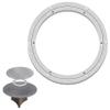 ESOYAWE Turntable Bearing 5 8 10 12 14 16 18 20 24 28 32 40inch Heavy Duty Aluminium Alloy Aluminum Swivel Base Bearing, Non Slip Lazy Susan Turntable Bearing, for Table, TV Monitor, Sculpture view 1