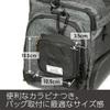 Kenko AOC-LU1FC4 BKCF Filter Case, Holds 4 - 3.2 inches (82 mm), Includes Carabiner, Black, Camouflage Pattern view 4