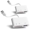 [2 Pack] SD Card Reader for Android, Micro SD Card to USB Adapter, USB C SD Card Reader for Camera Memory Card Reader, Wansurs SD Card Reader for PC Phone Pads view 1