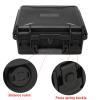 AxiGear 14in Heavy Duty Hard Case with DIY Customizable Foam Insert (13 x 9.8 x 6.3in Interior) view 3