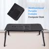 Folding Laptop Desk Adjustable Computer Table Stand Foldable Table Cooling Fan Tray for Bed Sofa Notebook for Computer Table view 2