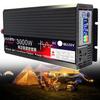 3000W 4000W 5000W 6000W 8000W New Pure Sine Wave Power Inverters 12V/24V to 110V/220V Converter ,Solar Inverters with LCD Display &AC Outlets for RV, Truck, Camping, Emergencies,3000W-24Vto220V view 1