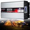 3000W 4000W 5000W 6000W 8000W New Pure Sine Wave Power Inverters 12V/24V to 110V/220V Converter ,Solar Inverters with LCD Display &AC Outlets for RV, Truck, Camping, Emergencies,8000W-24Vto220V view 1