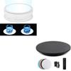 Flyrivergo Photography Turntable 16.5inch/220lb + LED White Light Display Turntable 7.9inch/44lb Bundle view 1
