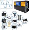3000W 4000W 5000W 6000W 8000W High Efficiency Pure Sine Wave Power Inverters DC12V/24V to AC 110V/220V~240V Converter,with LCD Display & AC Outlets for Home RV Solar System Car,6000W-24vto110V view 4
